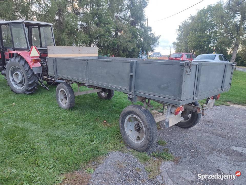 Przyczepa 2 osiowa wóz małopolskie Cianowice