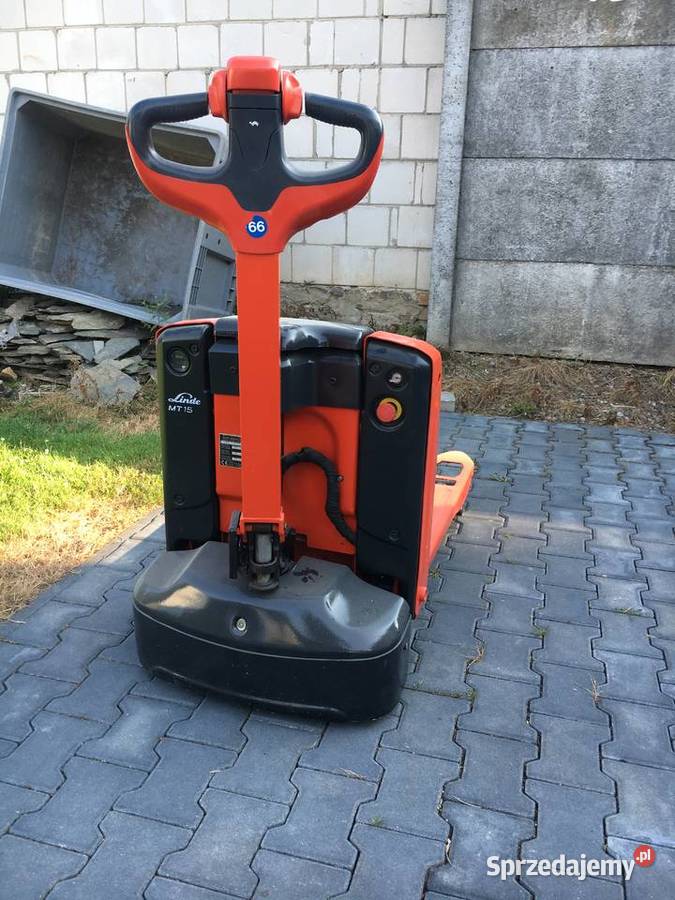 Wózek paletowy Linde MT15 1500 48V 100 na busa Baćkowice