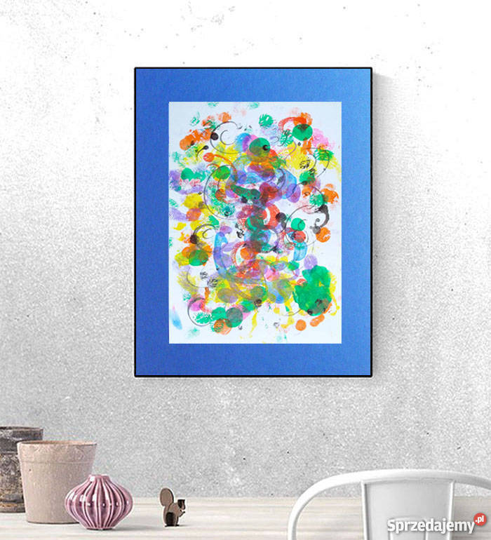 ładna grafika do salonu energetyczny obraz Warszawa