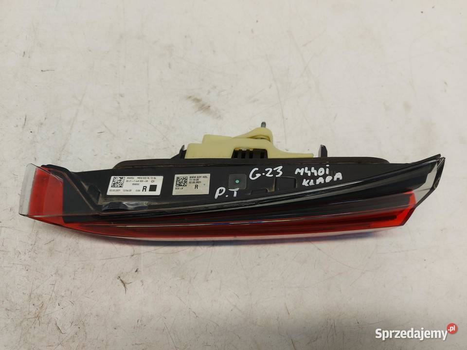 BMW G23 G22 M440i Cabrio Lampa klapy bagażnika osobowe