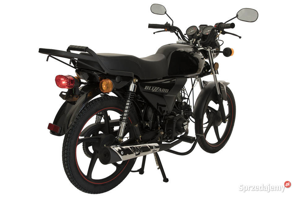 Nowy Motorower TORQ BLIZZARD 50 Euro 5 Czarny zachodniopomorskie Złocieniec