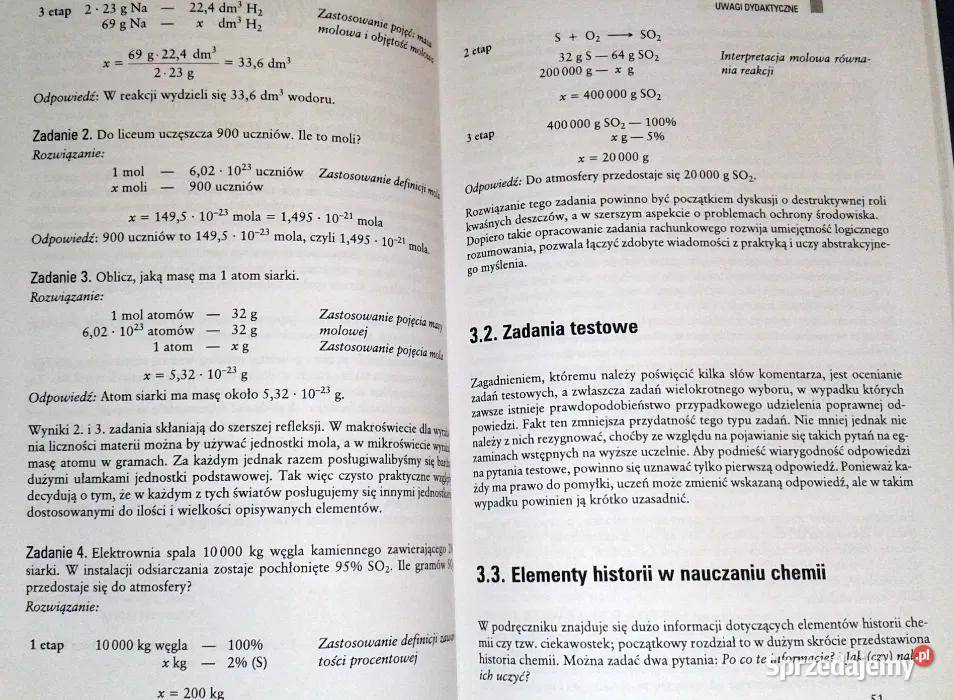 Chemia Poradnik i program Zakres podst M M sprzedam