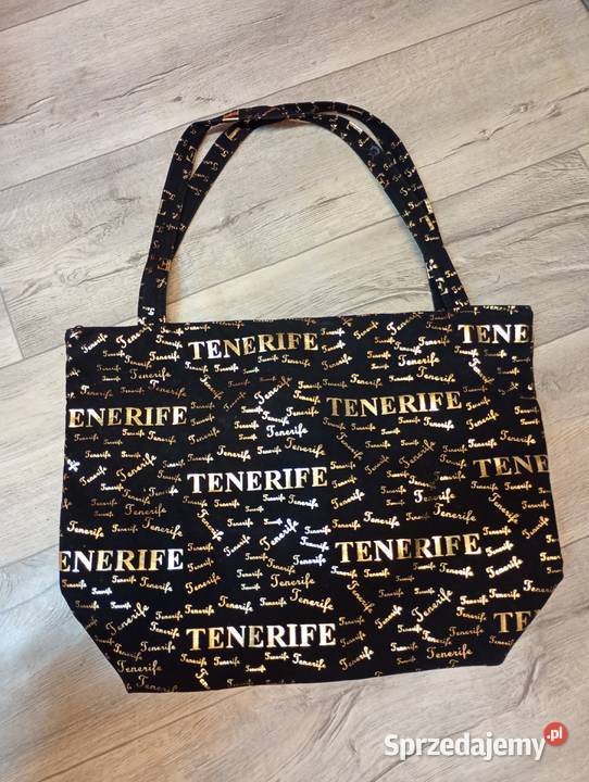 Tenerife Duża torebka plażowa z Londynu z Kraków