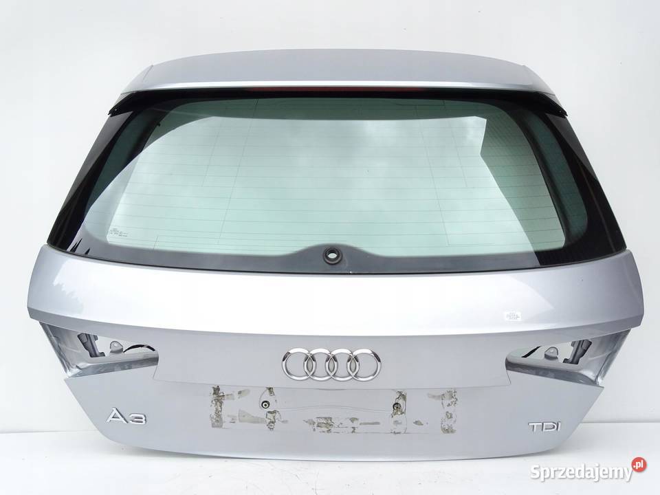 KLAPA TYŁ BAGAŻNIKA Z SZYBĄ LZ7G AUDI A3 8V 3D 3