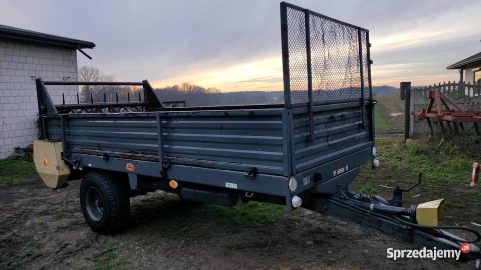 Rozrzutnik obornika jednoosiowy czarna Łuków