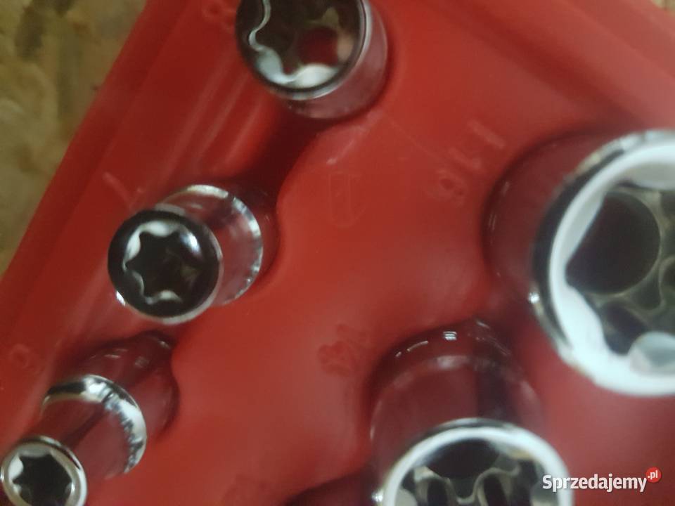 ZESTAW NASADEK TORX 14PCS E4E24 SZEROKI hazard Ręczne Głogowa sprzedam