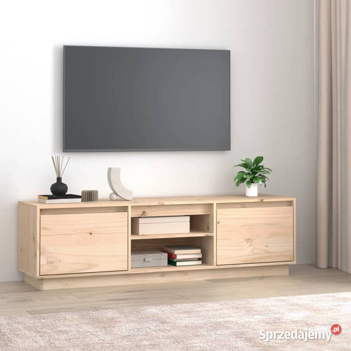 Szafka pod telewizor 140x35x40 lite drewno Warszawa