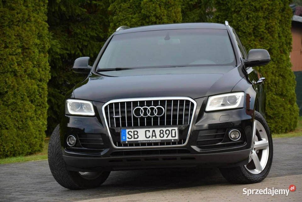 Audi Q5 Lift SLine biXenon Ledy Navi MMI Skóry serwisowany w ASO Motoryzacja