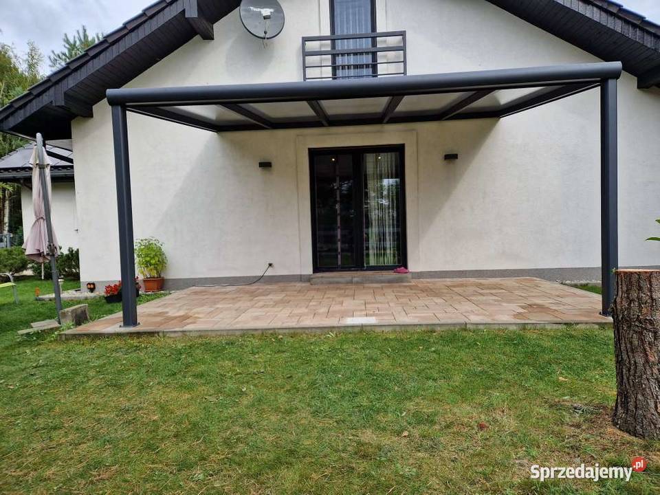 Zadaszenia tarasu poliwęglan 34 konstrukcja Chojnice sprzedam