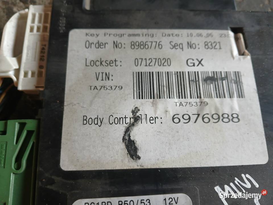 Moduł komfortu Mini Cooper R50 R53 6976988 Radłów