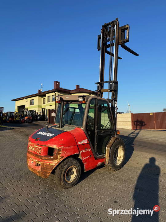wózek widłowy terenowy MANITOU MSI30D EVOLUTION Wózki widłowe Działoszyn sprzedam