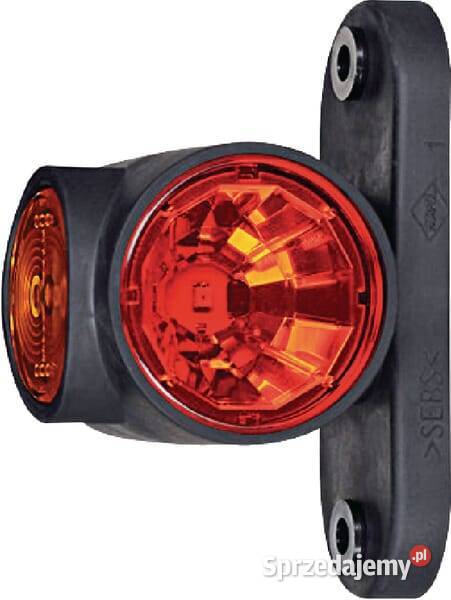 Lampa obrysowa LED 0714W 1224V biała Części i osprzęt rolniczy małopolskie Kamionna sprzedam