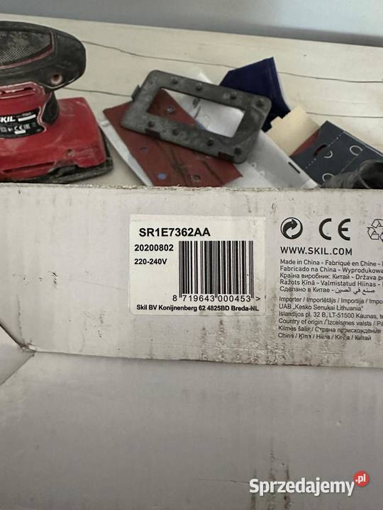 Szlifierka oscylacyjna Skil 7362 AA 280W lubuskie Nowogród Bobrzański