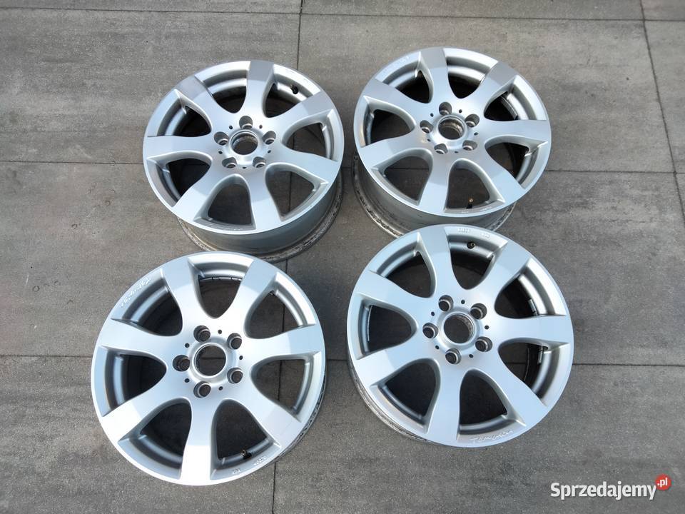FELGI Aluminiowe 16 5x112 et48 THOMSON VW golf Średnica 16" Dęblin