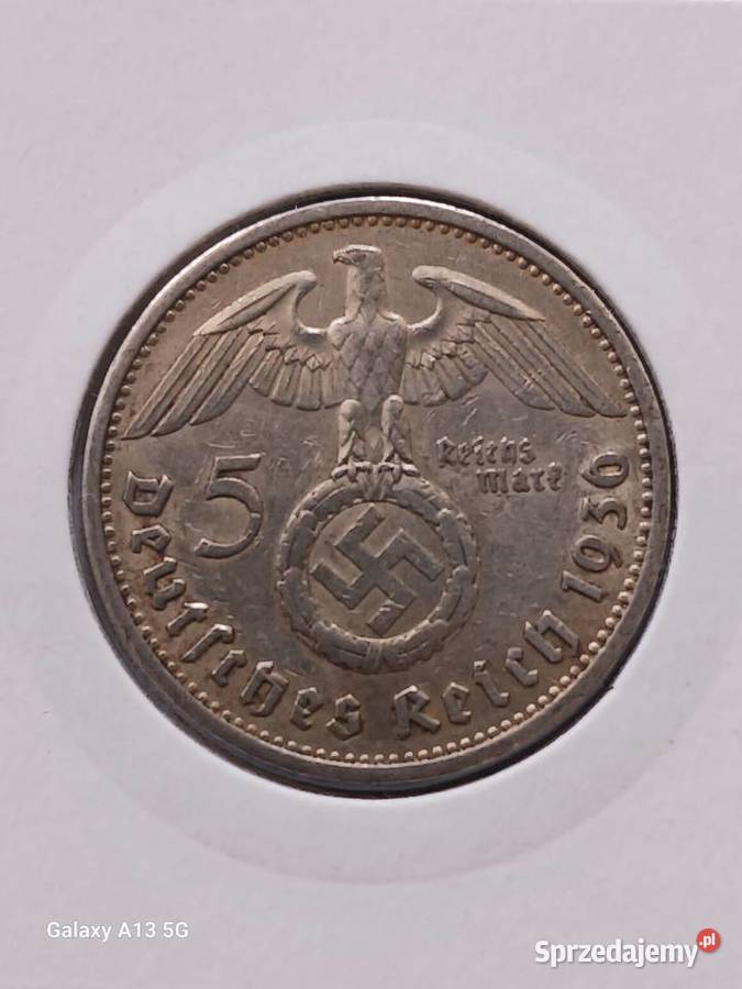 5 Marek Niemcy 1936 rPaul von Hindenburgmen A 1 Konin