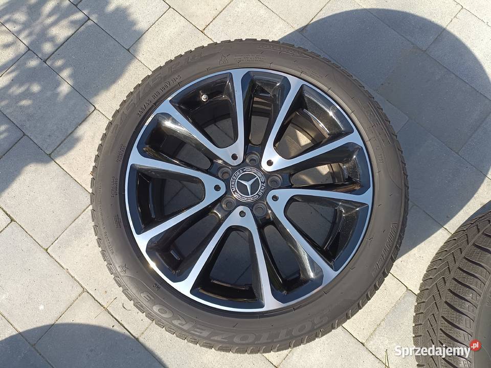 Felgi Mercedes 18 5x112 ET43 opony zimowe 24545 Ostrołęka