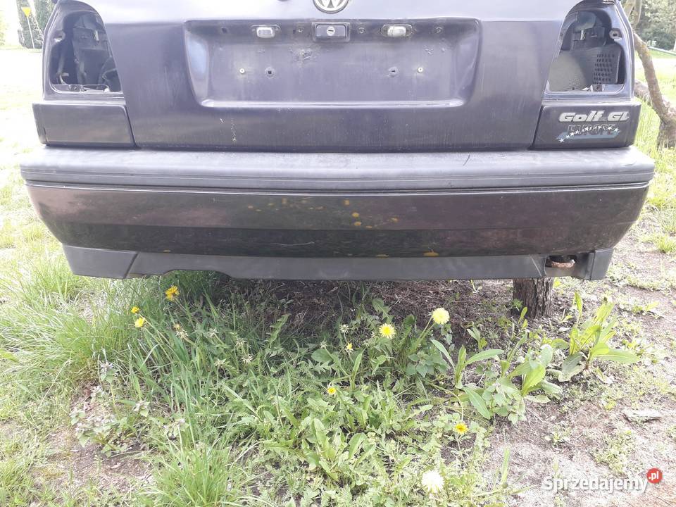 Golf 3 III zderzak tył tylny LC5P Barłożno