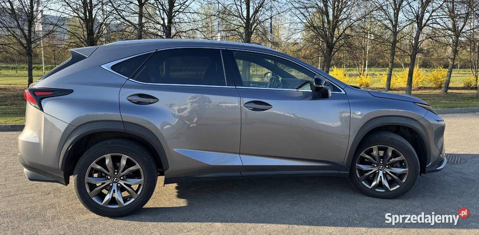 Lexus NX 300 F Sport AWD łopatki zmiany biegów