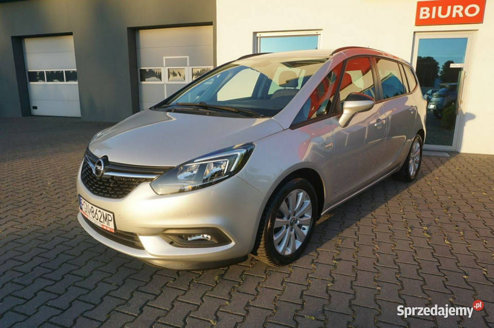Opel Zafira LIFT14TURBO140Naviserwis1100007os C kurtyny powietrzne wielkopolskie Gniezno sprzedam