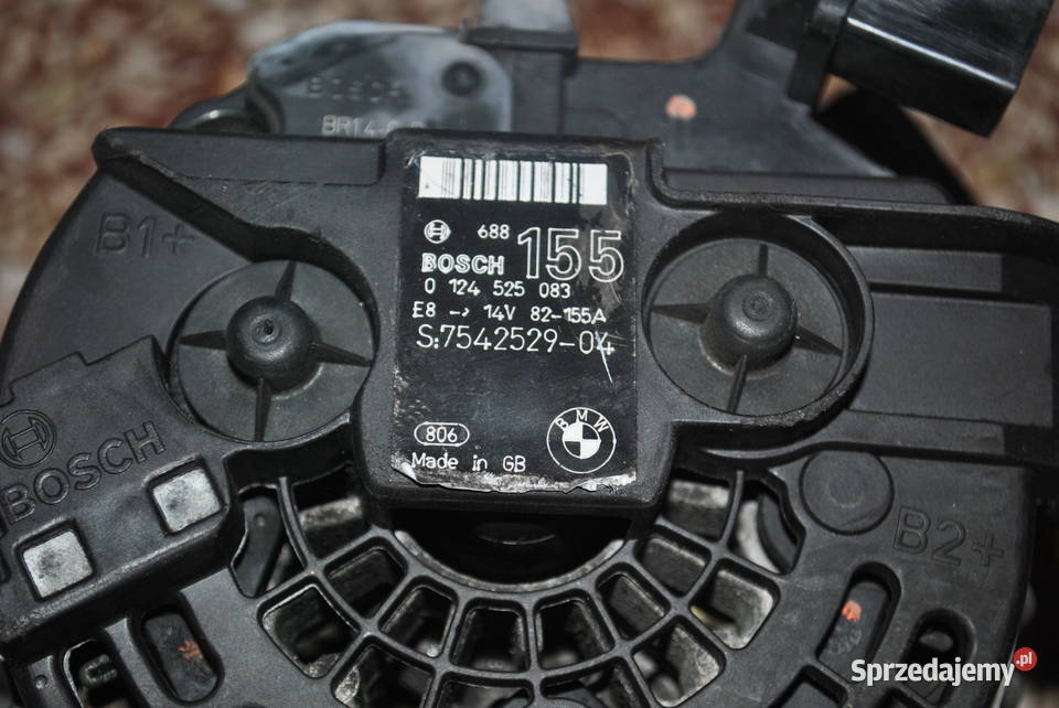 Alternator 155A BMW E81 E87 E90 E91 E60 E61 E63 Poręba