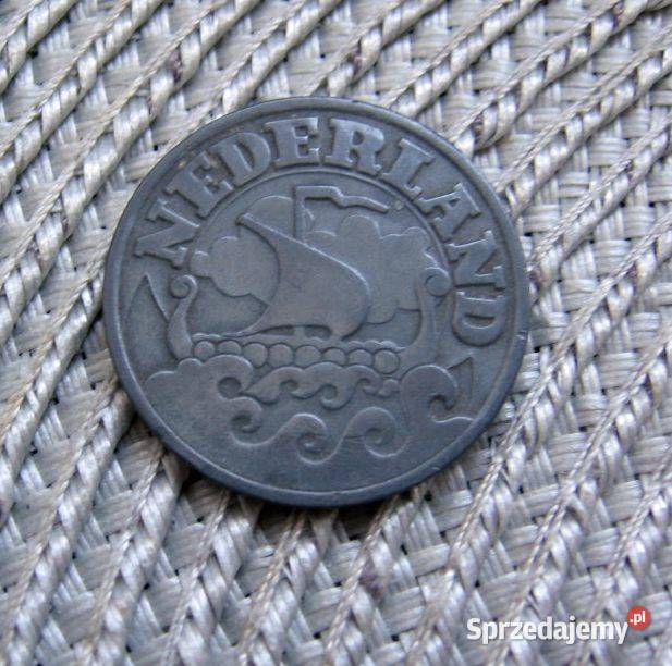 Holandia 25 Cent 1942r Cynk Kalisz