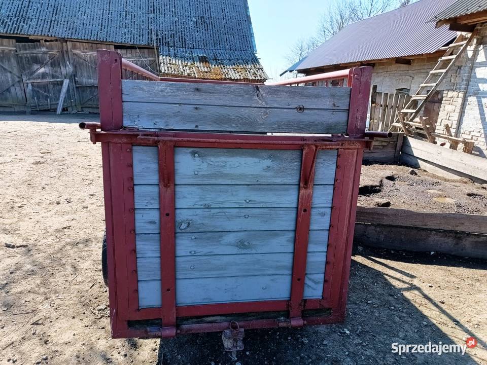 Klatka Dwukółka Przyczepka do ciągnika Jelanka