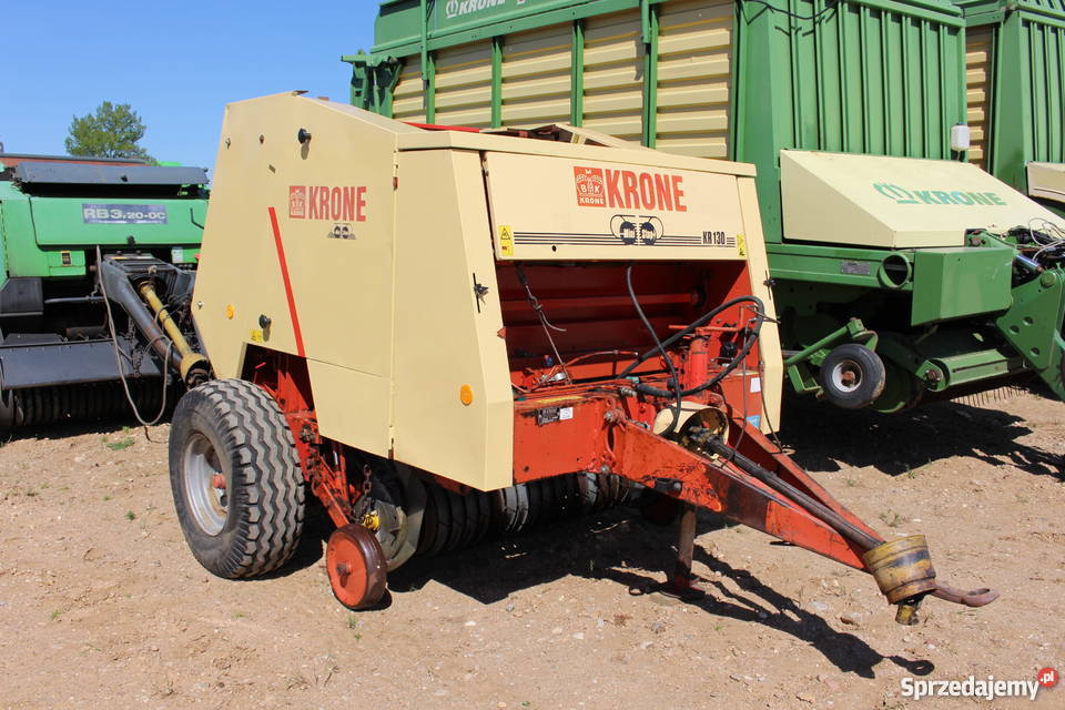 Krone 130 siatkasznurek 125 prasa rolująca Krone Prasy Sokoły