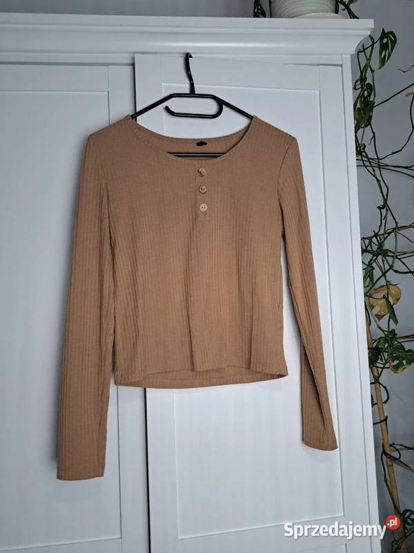 Stylowa koszulka w prążkowany sweterek Sinsay z sprzedam