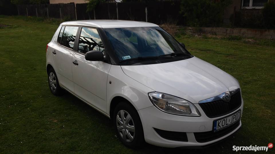 Skoda Fabia II 12 Biała 2010r bezwypadkowa kupiony w Polsce Olkusz