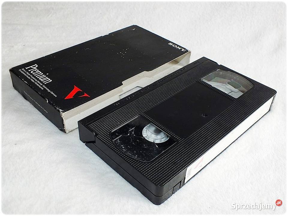 Kaseta x 2 VHS SONY Premium V Kasety VHS x 240 Żary