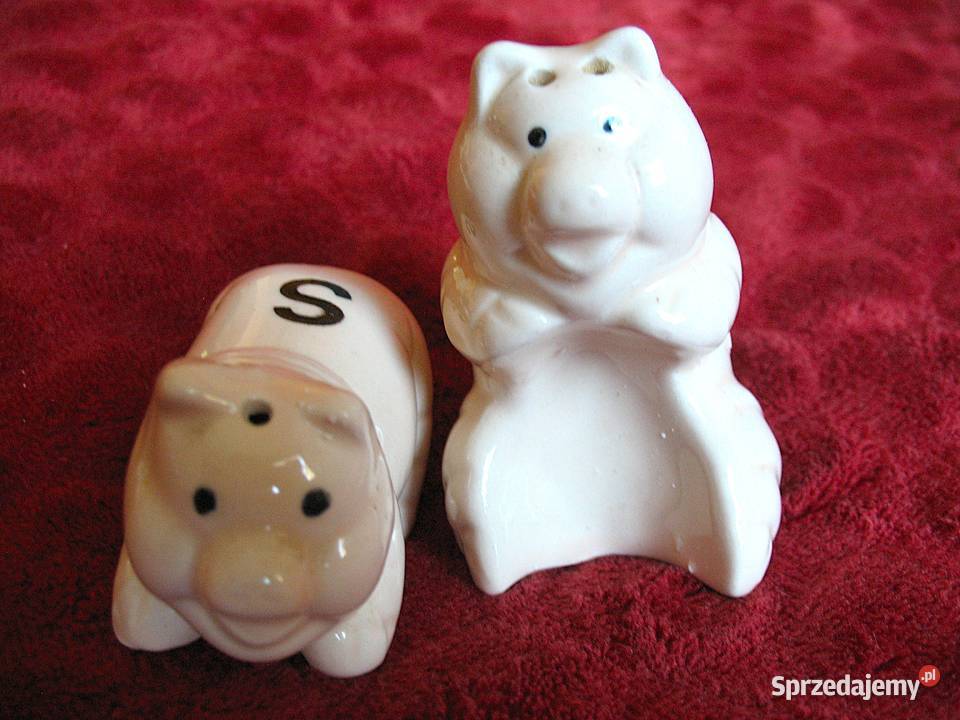Sól i pieprz Świnki 8 x 5 x 5 Solniczka i Siedlce