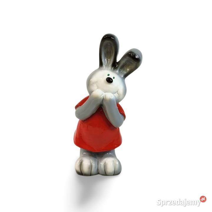 Figura Dekoracja Zając w sukience sprzedam