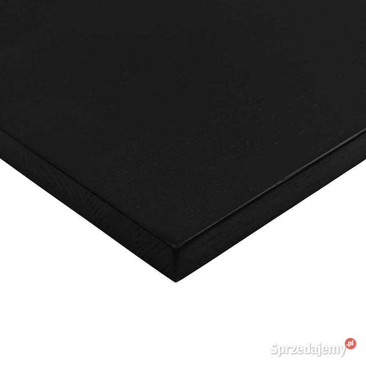 Blat biurka ciemnobrązowy 140x50x25 lite drewno Warszawa sprzedam