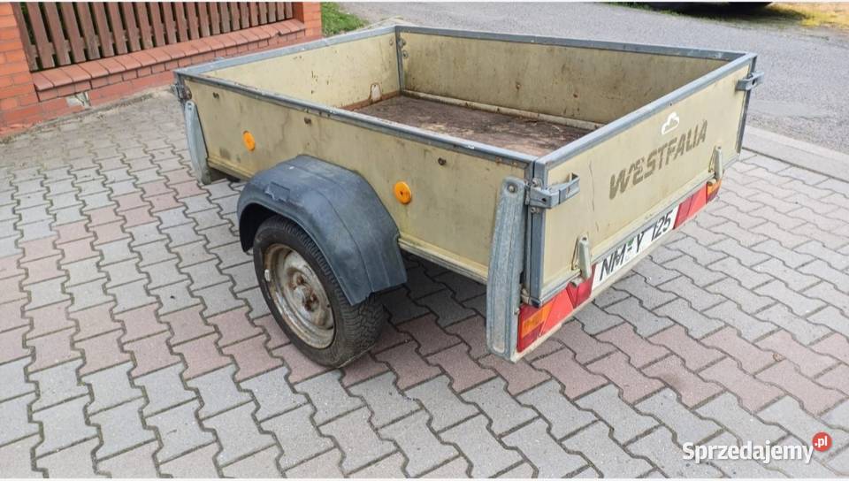 Przyczepka Westfalia 600 dolnośląskie Gierałtów sprzedam