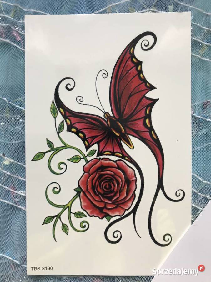 Tatuaż dziara tymczasowy impreza basen wzory XL Wrocław