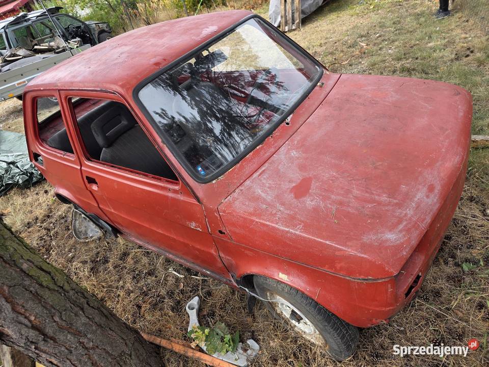 Sprzedam Fiat 126p Bez Dokumentów Plus Części