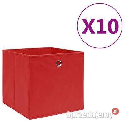 vidaXL Pudełka z włókniny 10 28x28x28 mazowieckie Warszawa