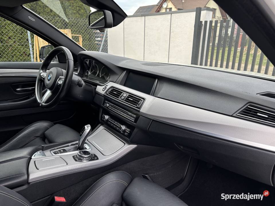 BMW 5 F11 LIFT 520D MPAKIET AUTOMAT 2014r BOGATE łódzkie Konstantynów Łódzki