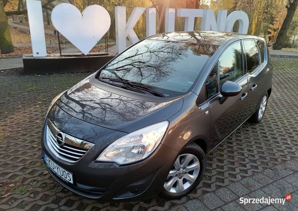 Opel Meriva 14 LPG 120 Pierwszy właściciel benzyna+LPG Kutno sprzedam
