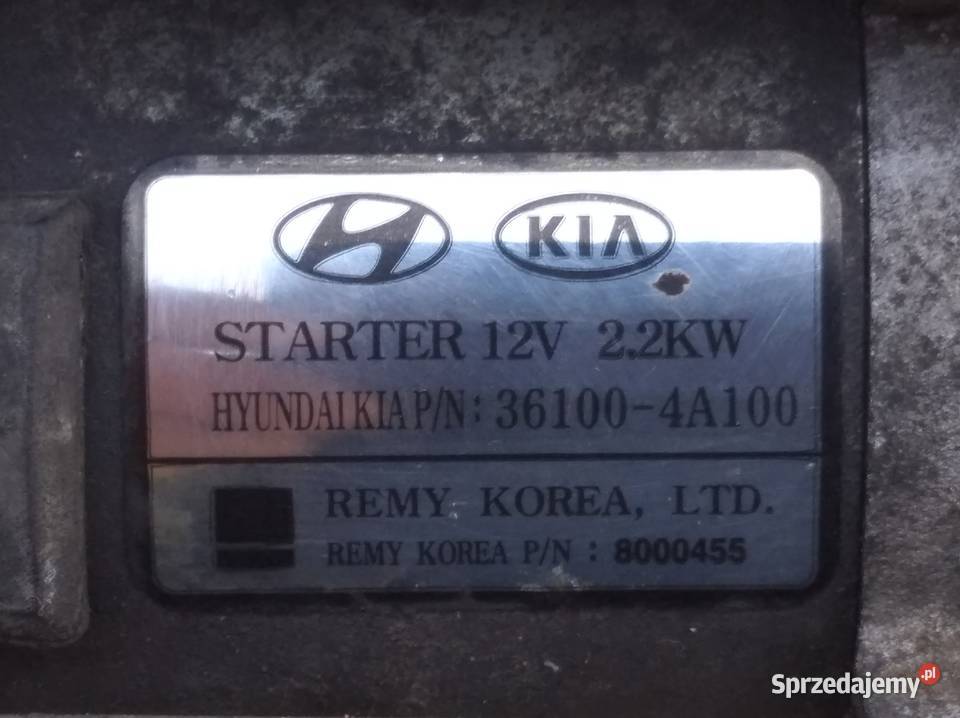 Hyundai H1 H300 Starex rozrusznik 361004A100 Jarocin