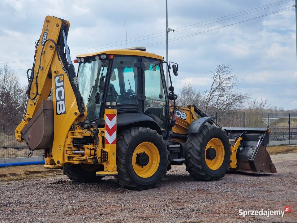 JCB 4CX BOGATE WYPOSAŻENIE JOYSTICK KLIMA Płoty