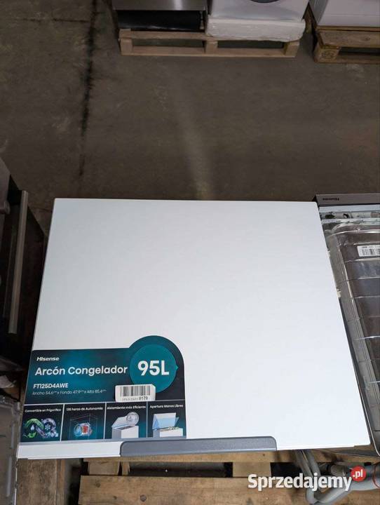Zamrażarka pozioma Hisense FT125D4AWE 95 l wolnostojące Lodówki i zamrażarki Rzeszów sprzedam