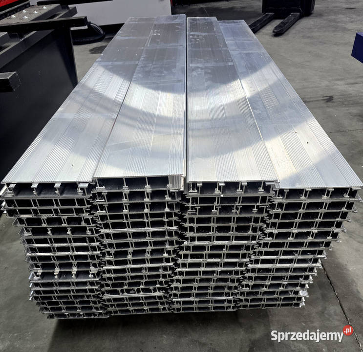 Panel podłogowy ALU 2x wzmoc 250x20 Certyfikat kujawsko-pomorskie