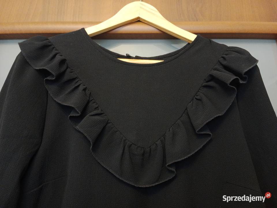 czarna sukienka mini HM H&M Poznań