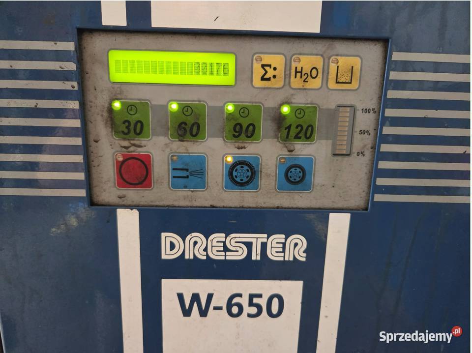 Myjkia do kół DRESTER model W650 z podgrzewaczem