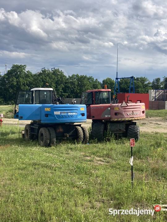 Koparka kołowa Volvo EW 140 2002 sprawna Wrocław