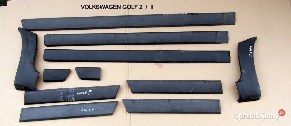 LISTWA DRZWI BŁOTNIKA WOLKSVAGEN GOLF II 8692 Mysłaków