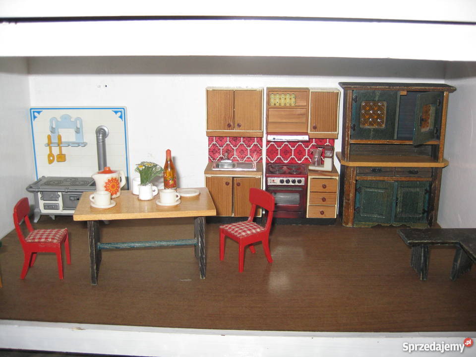 Drewniany domek lalek lata 7080 Legnica sprzedam