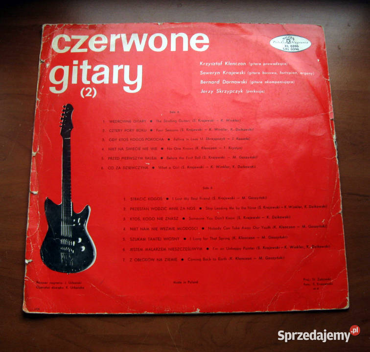 CZERWONE GITARY 2 Winyl