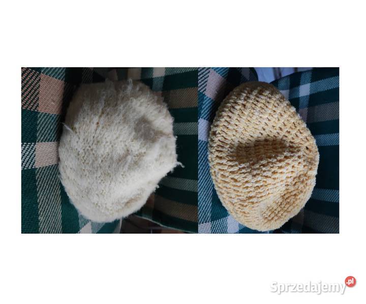 dwustronna ciepła czapka toczek beret nakrycie Pozostałe Odzież damska Kielce